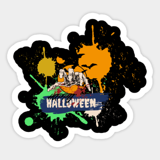 Happy Happy Halloween Sticker